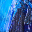 Blue abstract painting